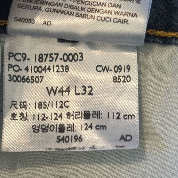 Levi’s 541 Men’s Athletic fit Medium Wash Jeans Denim size W44 x L32 - Picture 8 of 8